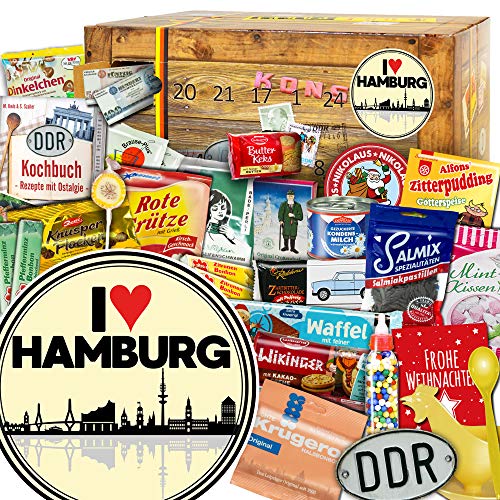 I love Hamburg/Ostalgie Adventskalender/Weihnachtskalender für Frauen 2024 2025 I love Hamburg/Ostalgie Adventskalender/Weihnachtskalender für Frauen 2024 2025 von ostprodukte-versand