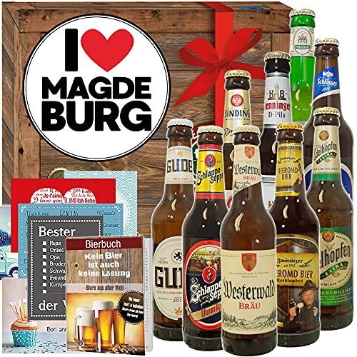 I love Magdeburg/Deutsche Biere/Magdeburg Geschenk Paar I love Magdeburg/Deutsche Biere/Magdeburg Geschenk Paar von ostprodukte-versand