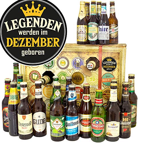 Legenden Dezember - Bier Adventskalender 2023 mit Bieren der Welt und Deutschland - Bier aus der Welt und DE von ostprodukte-versand