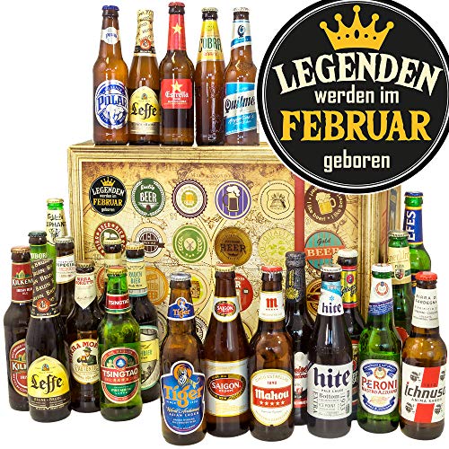 Legenden Februar - 24 Biere aus der Welt - Februar Geschenke - Biersorten Adventskalender 2023 von ostprodukte-versand