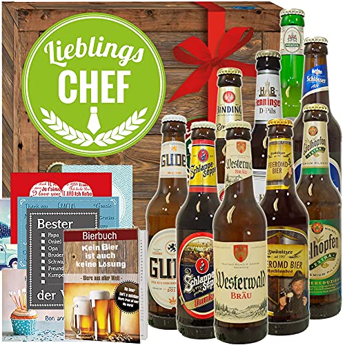 Lieblings-Chef - Deutsches Bier Set - Geschenke für den Lieblingf-Chef Lieblings-Chef - Deutsches Bier Set - Geschenke für den Lieblingf-Chef von ostprodukte-versand