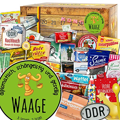 Sternzeichen Waage - Ossi Produkte - DDR Advent Kalender 2024 Sternzeichen Waage - Ossi Produkte - DDR Advent Kalender 2024 von ostprodukte-versand