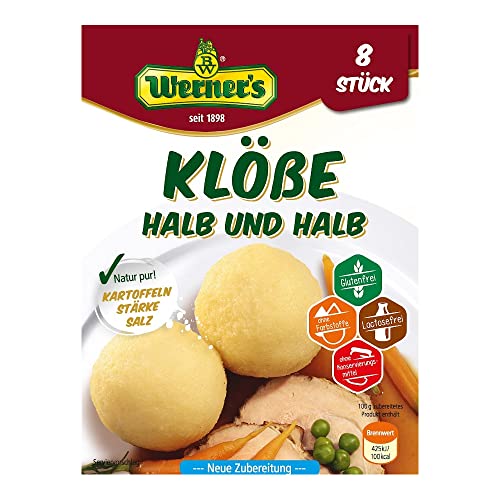 Werner Klöße halb und halb, 8 Klöße Werner Klöße halb und halb, 8 Klöße von ostprodukte-versand