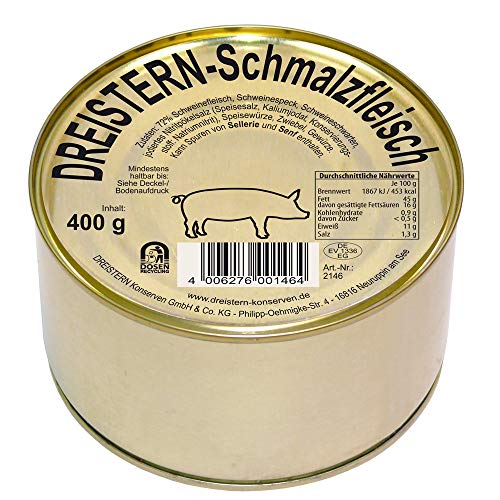 ostprodukte-versand Dreistern Schmalzfleisch 400g von ostprodukte-versand