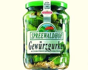 Spreewaldhof Gewürzgurken Spreelinge aus dem Spreewald - tolle DDR Kultprodukte - Ostwaren Spreewaldhof Gewürzgurken Spreelinge aus dem Spreewald - tolle DDR Kultprodukte - Ostwaren von ostprodukte-versand