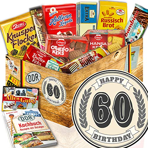 ostprodukte-versand Keks Geschenke/Ost Paket / 60. Geburtstag / 60ter Geburtstag Geschenke von CHICHL