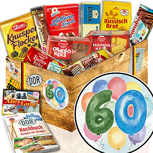 ostprodukte-versand Keksgeschenk/DDR Box / 60. Geburtstag/Geschenke 60. Geburtstag von CHICHL