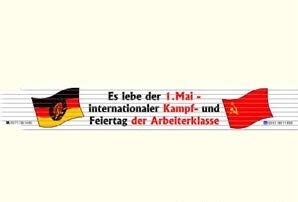 Zollstock 1. Mai - DDR Traditionsprodukte - DDR Waren von ostprodukte-versand