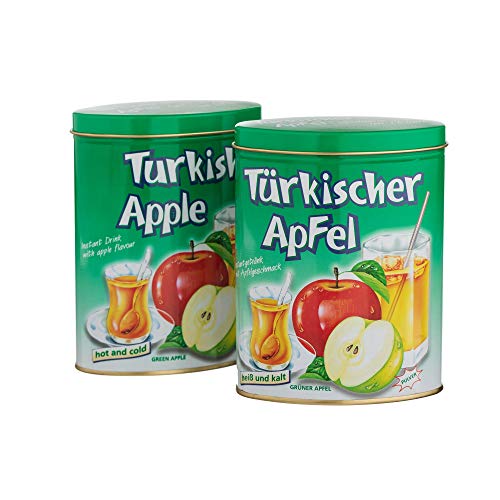 2x Türkischer Apfel Instant - grün 300g - Geschenkdose - fruchtig, säuerlich Klassiker von ottoman