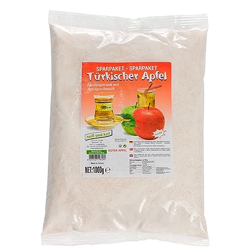 Ottoman Türkisches Instantgetränk mit Verschieden Geschmack 1KG (1KG, Roter Apfel) von ottoman