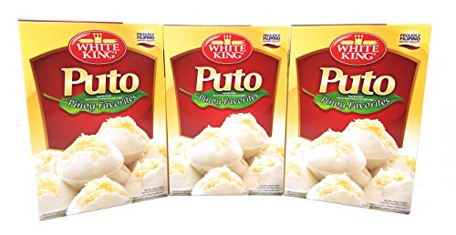 White King Puto Pinoy Favorites Cake Mix, Net Wt 400g (0.88lb) per Box, 3 Pack von oumebiu