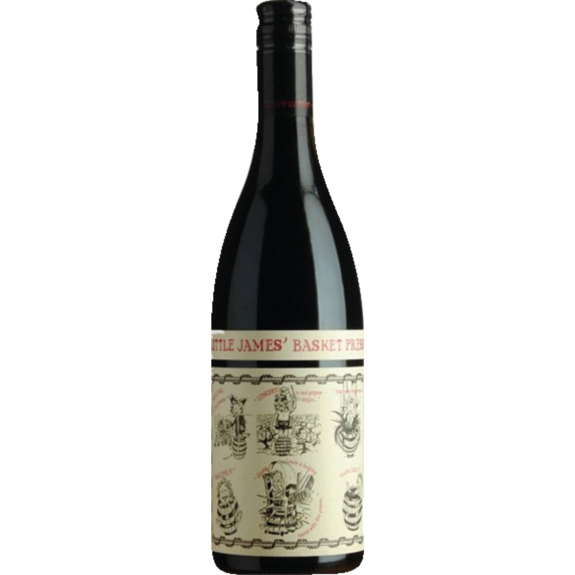 Saint Cosme Little James' Basket Press Rouge, Vin de France, rouge, Vin de France, Rotwein Saint Cosme Little James' Basket Press Rouge, Vin de France, rouge, Vin de France, Rotwein von par Sarl L&C Barrul, Saint Cosme, 84190 Gigondas, Frankreich