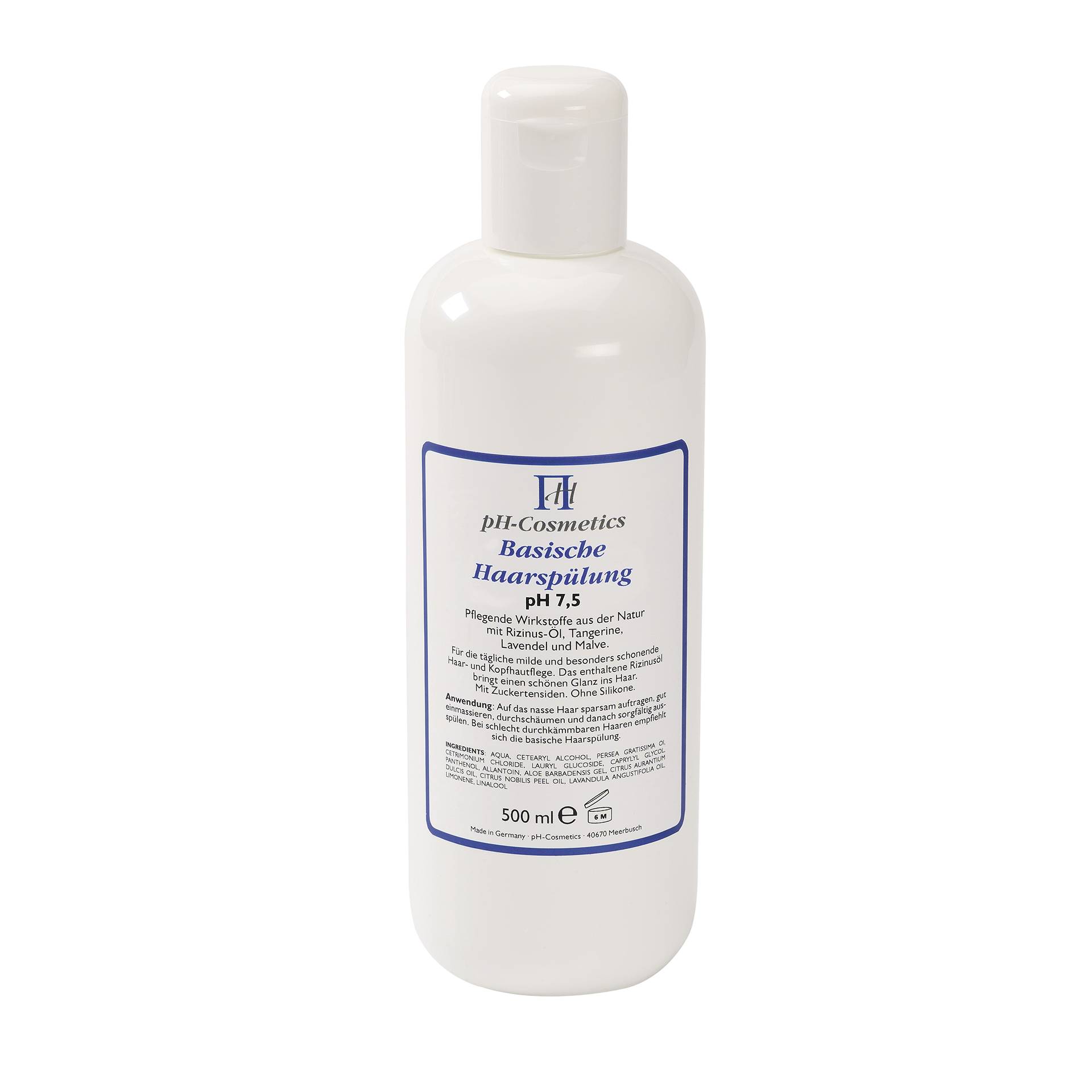 pH-Cosmetics Basische Haarspülung pH 7.5 500 ml - Für gepflegtes Haar - ohne Silikone! - vegan - ph Cosmetics pH-Cosmetics Basische Haarspülung pH 7.5 500 ml - Für gepflegtes Haar - ohne Silikone! - vegan - ph Cosmetics von ph Cosmetics