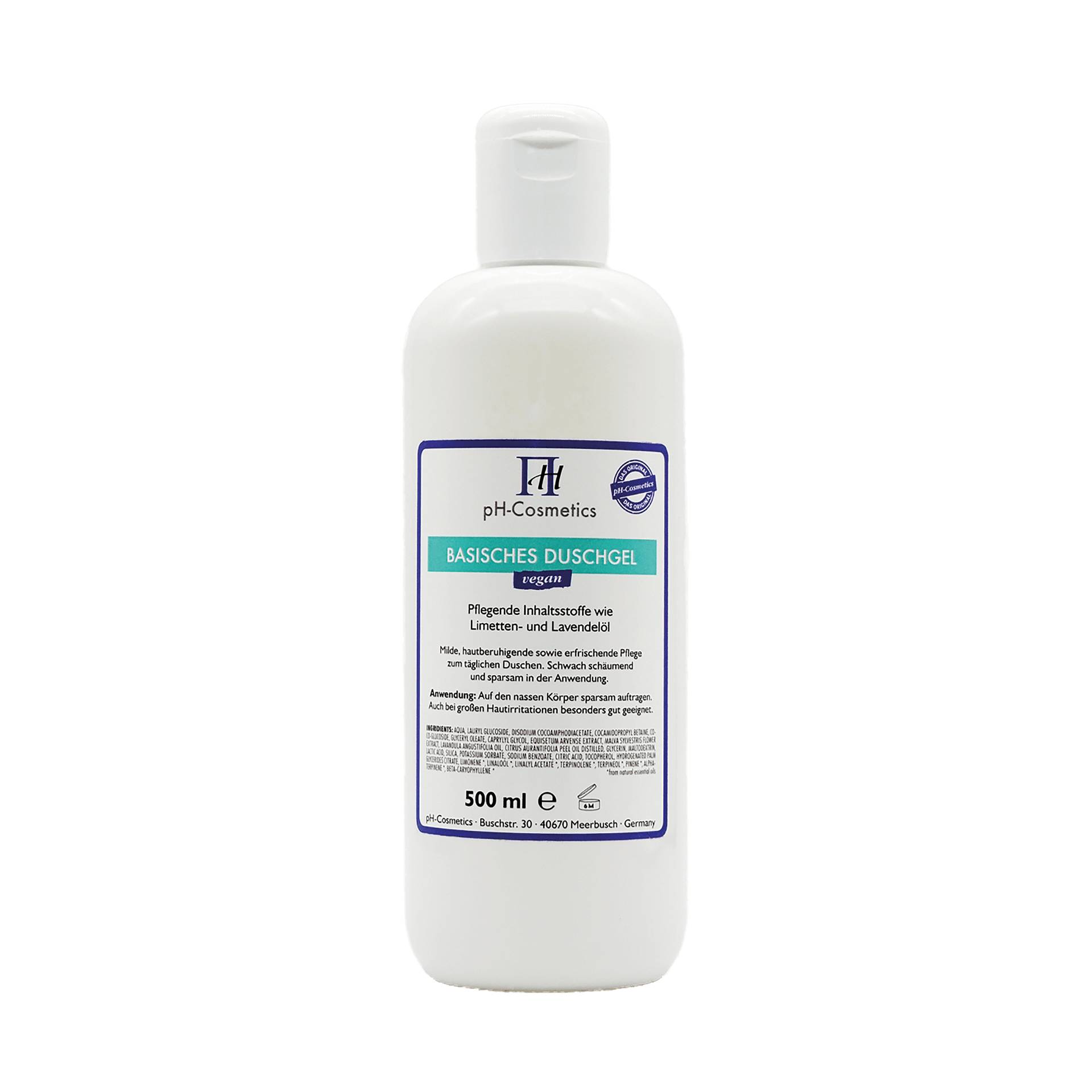 pH-Cosmetics Basisches Duschgel pH 7.5 500 ml - Beruhigt die Haut - vegan - ph Cosmetics pH-Cosmetics Basisches Duschgel pH 7.5 500 ml - Beruhigt die Haut - vegan - ph Cosmetics von ph Cosmetics