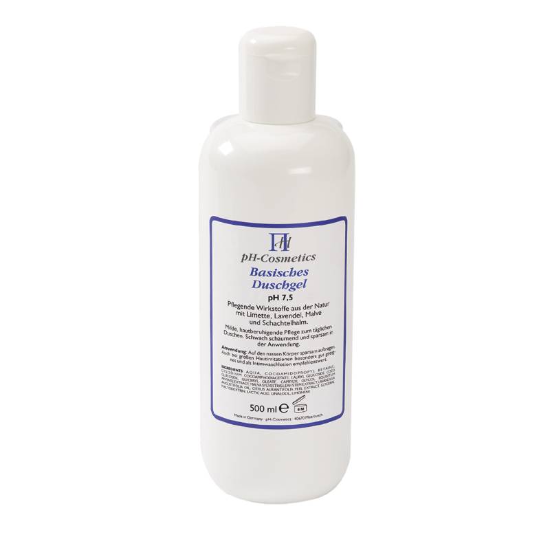 pH-Cosmetics Basisches Duschgel pH 7.5 500 ml - Beruhigt die Haut - vegan - ph Cosmetics von ph Cosmetics