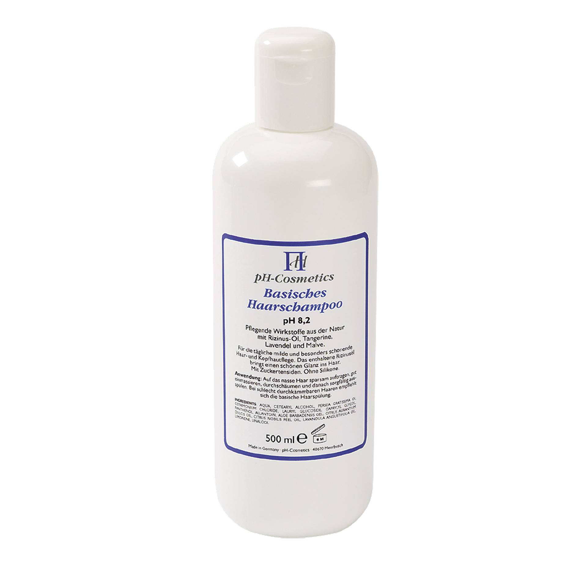 pH-Cosmetics Basisches Shampoo pH 8.2 500 ml - Wunderbar in Kombination mit der basischen Spülung - vegan - ph Cosmetics von ph Cosmetics