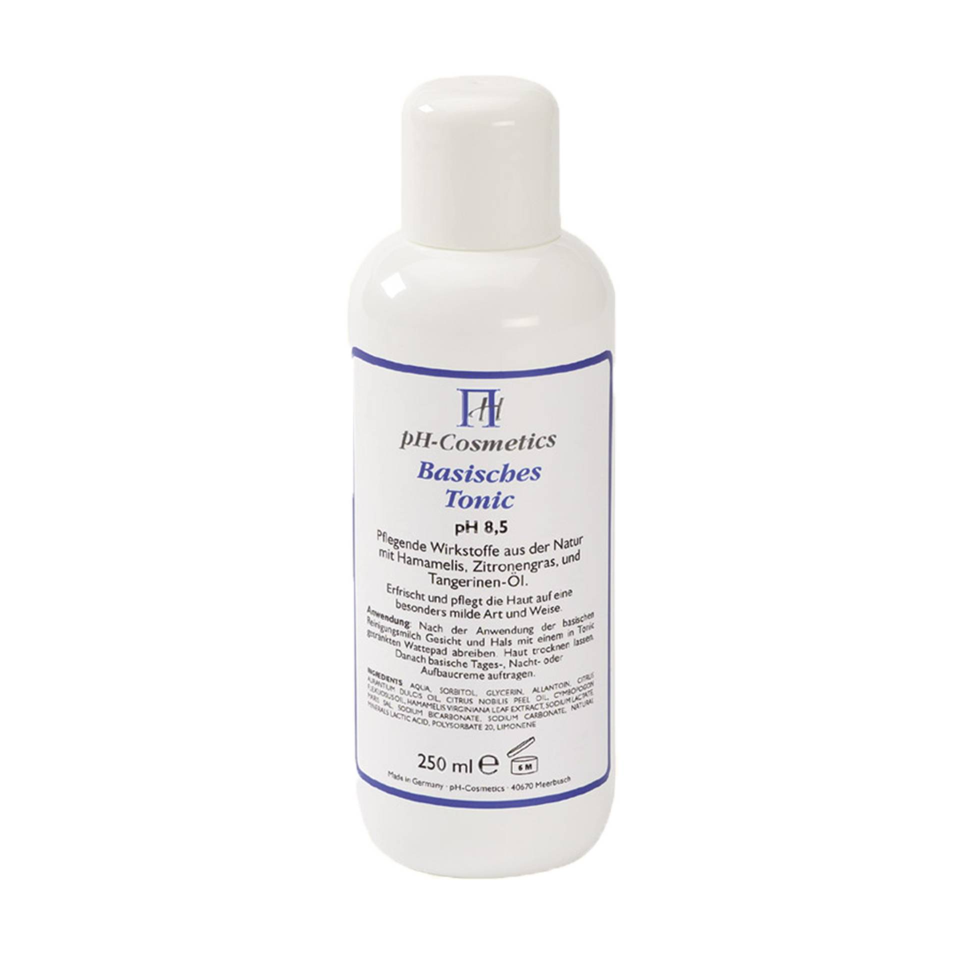 Basisches Tonic pH 8.5 250 ml - Hervorragend auch als Augen-Make-Up Entferner - vegan - ph Cosmetics von ph Cosmetics