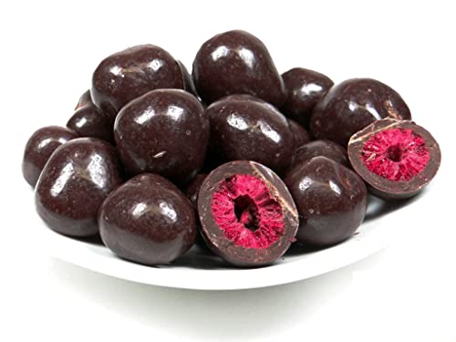 pikantum Bio Himbeeren in Zartbitter-Schokolade | 1kg | schokoladig-fruchtig | ohne Zusätze | vegan von pikantum