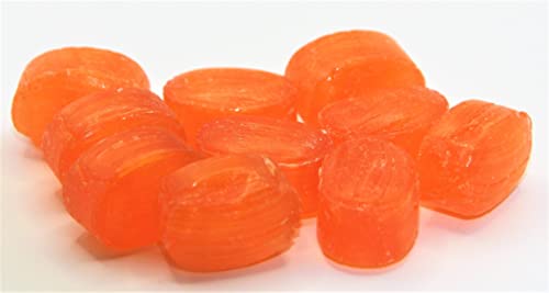100 gr. Zuckerfreies Orangen Frucht Bonbon mit dem Intensiven Geschmack von pin24shop