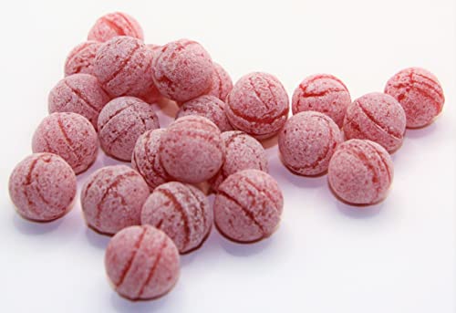 100 gr. Wild Kirsche das Bonbon, aromatisch und verfeinert mit dezenter Brause die Jahrmarkt Süßigkeit von Jahrmarktbonbon von pin24shop