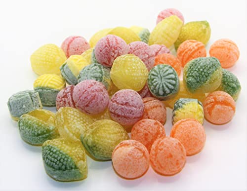 5 kg Saure-Frucht-Mischung-mit-Zitrone-Orange-Zitrone_Limette-Waldmeister-Wildkirsch von Jahrmarktbonbon von pin24shop Die besten Bonbons vom Jahrmarkt von uns produziert, u.v.m