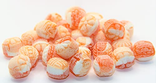 500 gr. Sanddorn /Orange Bonbon fruchtig von Jahrmarktbonbon von pin24shop Die besten Bonbons vom Jahrmarkt von uns produziert, u.v.m