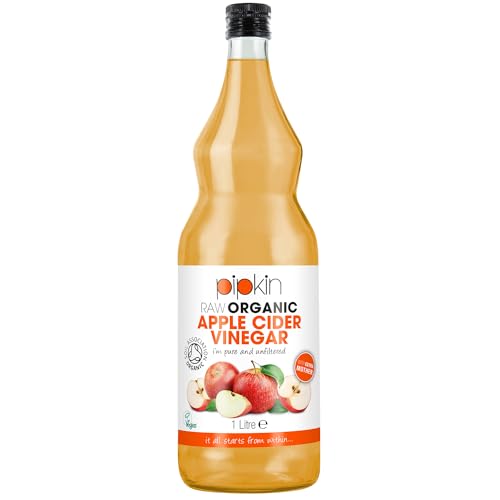 Pipkin 100% rohes Bioapfelessig, mit der Essigmutter, rein, unverarbeitet und ungefiltert, für Veganer und Vegetarier geeignet (Glasgefäß) Pipkin 100% rohes Bioapfelessig, mit der Essigmutter, rein, unverarbeitet und ungefiltert, für Veganer und Vegetarier geeignet (Glasgefäß) von pipkin