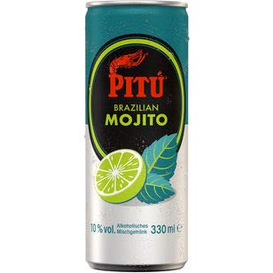 Pitu Brazilian Mojito, 12er Pack (12 x 0.33 l) EINWEG von pitu