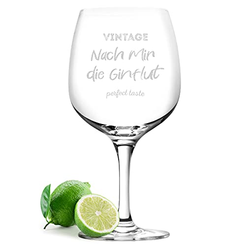 Gin Tonic Glas 1x Tonic-Water - graviertes 755 ml Glas mit Spruch - Lasergravur - Cocktailglas - Dry - genießen - Sommergetränk - Für Männer und Frauen - Kaltgetränk - Spruch Nach mir die Ginflut Gin Tonic Glas 1x Tonic-Water - graviertes 755 ml Glas mit Spruch - Lasergravur - Cocktailglas - Dry - genießen - Sommergetränk - Für Männer und Frauen - Kaltgetränk - Spruch Nach mir die Ginflut von polar-effekt