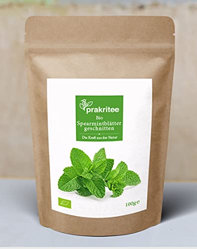 BIO Spearmintblätter 100g | Kräutertee | Spearmint-Tee | ORGANIC Spearmint leaves cutted | DE-ÖKO-044 | LOT: 94806 BIO Spearmintblätter 100g | Kräutertee | Spearmint-Tee | ORGANIC Spearmint leaves cutted | DE-ÖKO-044 | LOT: 94806 von prakritee