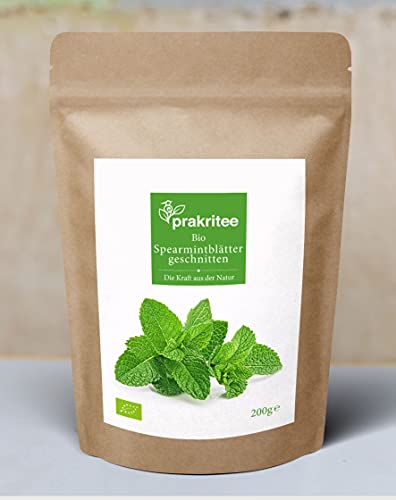 BIO Spearmintblätter 200g | Kräutertee | Spearmint-Tee | ORGANIC Spearmint leaves cutted | DE-ÖKO-044 | LOT: 94806 BIO Spearmintblätter 200g | Kräutertee | Spearmint-Tee | ORGANIC Spearmint leaves cutted | DE-ÖKO-044 | LOT: 94806 von prakritee