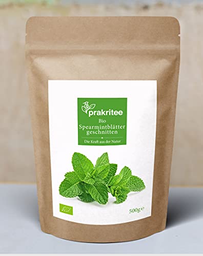 BIO Spearmintblätter 500g | Kräutertee | Spearmint-Tee | ORGANIC Spearmint leaves cutted | DE-ÖKO-044 | LOT: 94806 BIO Spearmintblätter 500g | Kräutertee | Spearmint-Tee | ORGANIC Spearmint leaves cutted | DE-ÖKO-044 | LOT: 94806 von prakritee