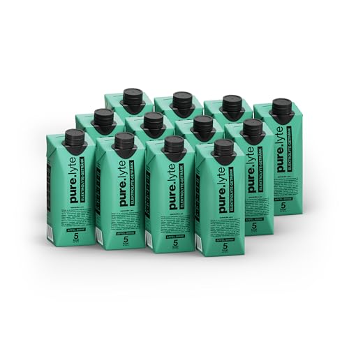 pure.lyte - Trinkfertiges Elektrolyte Getränk in drei leckeren Sorten mit hochdosierten Elektrolyten (12x 500ml, Apfel-Birne) von pure.lyte