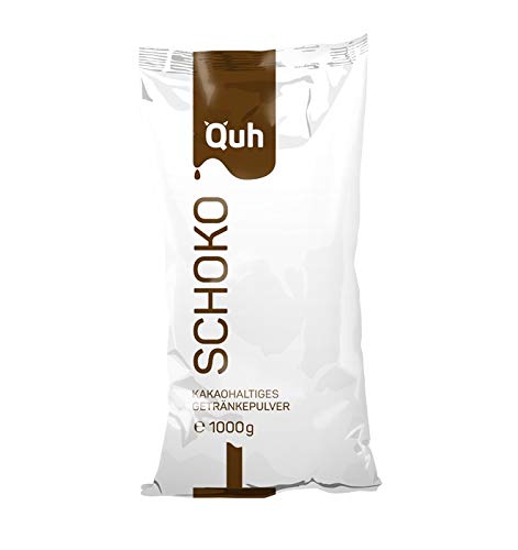 Quh Schokoladenpulver | Granulat für Kaffee- und Vendingautomaten | wunderbar schokoladig | einfache und lange Lagerung (Quh Schoko 15) von quh