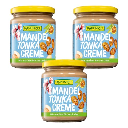 MANDEL-TONKA CREME Rapunzel 3x250g NEU von Rapunzel