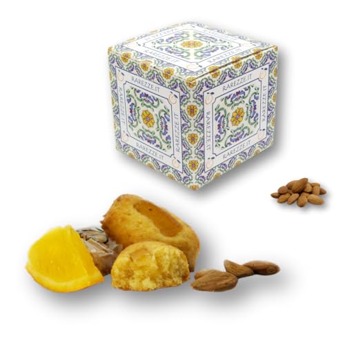RAREZZE - Sizilianische Orangen-Mandelkekse frisch gebacken - Handgemachte Pasta di Mandorla aus Sizilien - Feines Mandelgebäck aus täglicher Produktion - Geschenkbox 1kg RAREZZE - Sizilianische Orangen-Mandelkekse frisch gebacken - Handgemachte Pasta di Mandorla aus Sizilien - Feines Mandelgebäck aus täglicher Produktion - Geschenkbox 1kg von rarezze.it