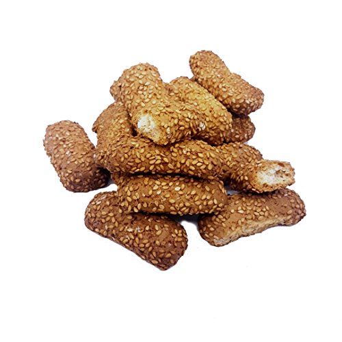 RAREZZE - Sizilianische keksen REGINA mit Sesam, handgefertigt in Sizilien von einer alten handwerkskonditorei (gr.800). RAREZZE: Feingebäck, Mandelpaste, Cannoli von rarezze.it