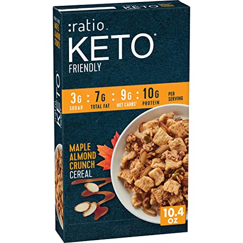 Ratio Trio Ahorn-Mandel-Crunch-Müsli, 10 g Protein, Keto-freundlich, 294.8 g Ratio Trio Ahorn-Mandel-Crunch-Müsli, 10 g Protein, Keto-freundlich, 294.8 g von :ratio