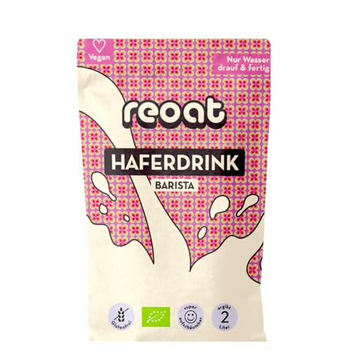 reoat Barista Bio Haferdrinkpulver glutenfrei 500g von reoat