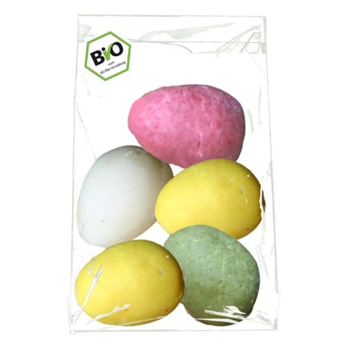 Bio Bunte Nasch-Eier aus Marzipan - vegan - 50g (1) von rosmarin-BIOBACK