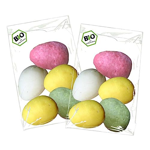 Bio Bunte Nasch-Eier aus Marzipan - vegan - 50g (2) (2) von rosmarin-BIOBACK