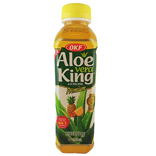 20 x OKF Aloe Vera King Getränk Ananas (20 x 500ml) inkl. Einwegpfand von OKF