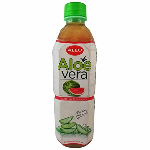 24 x 500ml Getränk mit Aloe Vera Stückchen & Wassermelone inkl. 6€ Einwegpfand von rumarkt