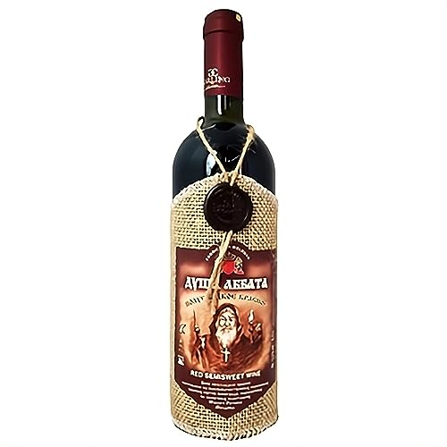 "Abts Seele" Rotwein mit Flaschenverkleidung lieblich 12% vol. 0,75L von rumarkt