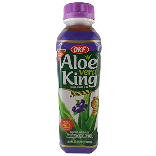 rumarkt Aloe Vera King Getränk Blaubeere 20er Pack (20 x 500ml) inkl. 5 Einwegpfand von rumarkt
