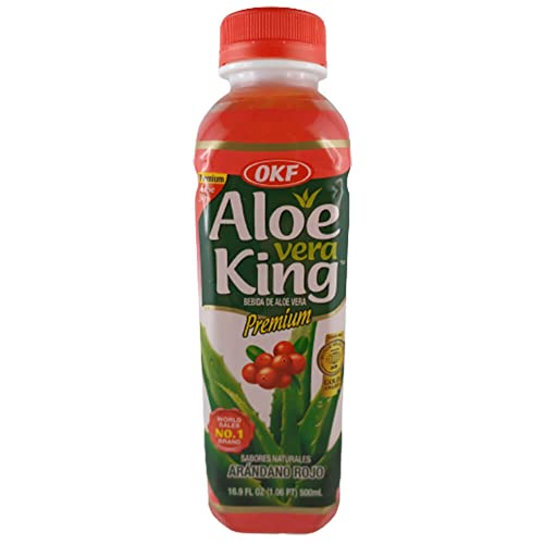 Aloe Vera King Getränk Moosbeere 20er Pack (20 x 500ml) inkl. 5€ Einwegpfand von rumarkt