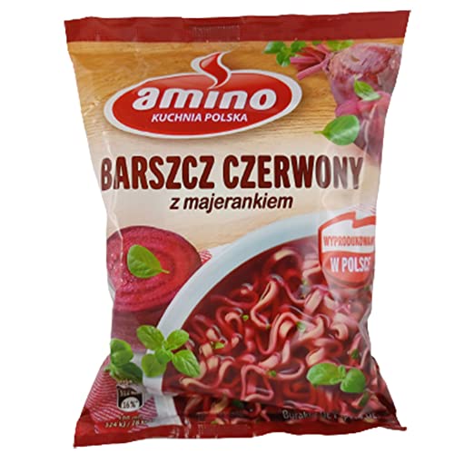 rumarkt Amino Barszcz Polnische Instant Suppe Borsch 22er Pack (22 x 66g) von rumarkt