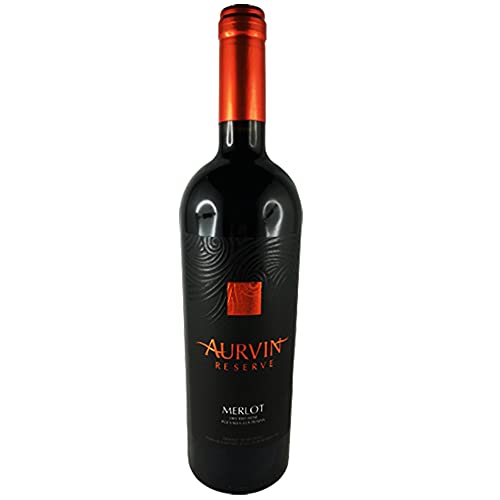Aurvin Reserve Rotwein Merlot 0,75L moldawischer Wein von rumarkt