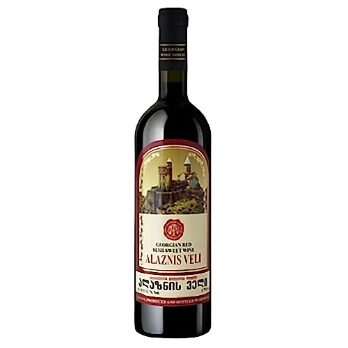 Folklore Alazani Valley Rotwein lieblich 12% vol. 0,75L georgischer Wein von rumarkt