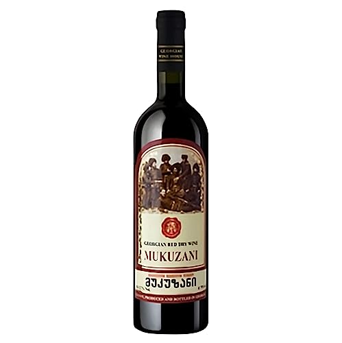 Folklore Mukuzani Rotwein trocken 12% vol. 0,75L georgischer Wein von rumarkt